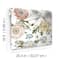RoomMates Pink/Green Vintage Poppy Peel & Stick Wallpaper